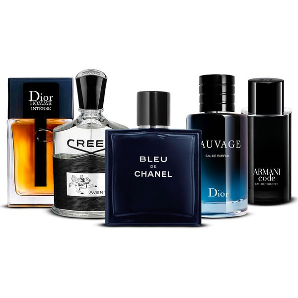 Combination of 5 men's Fragrance