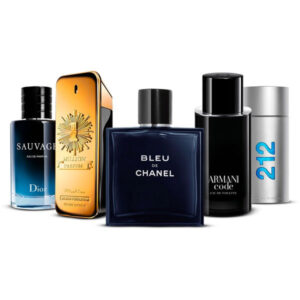 Combination of 5 men's Fragrance