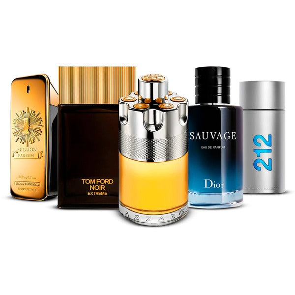 Combination of 5 men's Fragrance