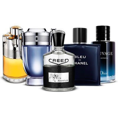 Combination of 5 men's Fragrance